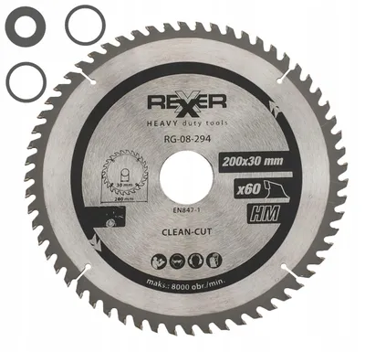 Produktbild von REXXER HM Kreissägeblatt Holz 200x30mm 60 Zähne