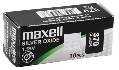 Produktbild von Maxell 18290000, Einwegbatterie, SR920W, Siler-Oxid (S), 1,55 V, 10 Stück(e), 39 mAh