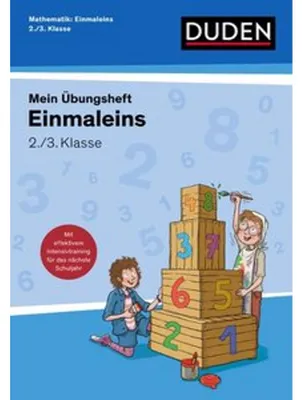 Produktbild von Übungsheft Mathematik - Einmaleins 2./3. Klasse