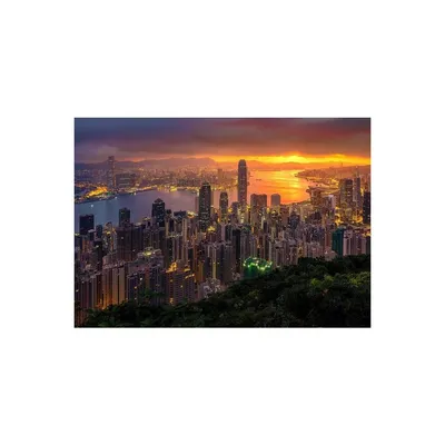 Produktbild von ENJOY Puzzle Hongkong im Morgengrauen 1000 Teile