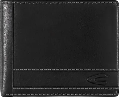 Produktbild von camel active Herrenbörse Lederbörse Jeansbörse schwarz black field