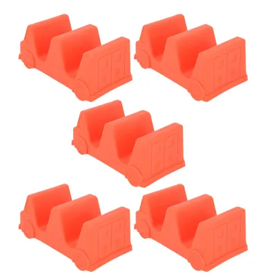 Imagen del producto de Conjunto de soporte para tacos, juego de soportes para tacos, soporte para recipientes de tacos, soporte para tacos, plato para soportes de tacos, bandeja para tacos con forma de onda