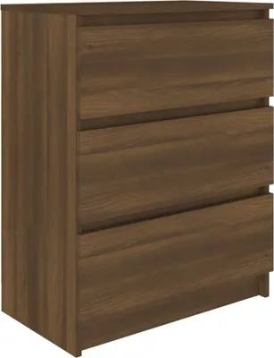 Produktbild von Sideboard Braun Eichen-Optik 60x35x76 cm Holzwerkstoff
