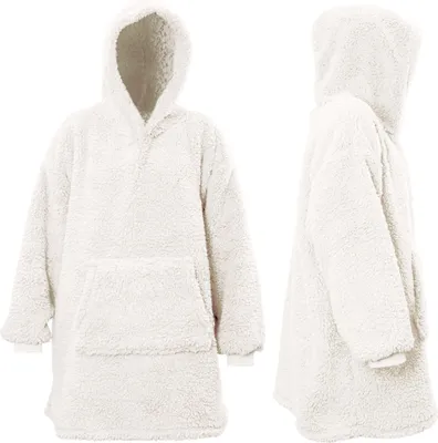 Produktbild von Kapuzenpulli Teddy weiß 70x50x87 cm - Unique living