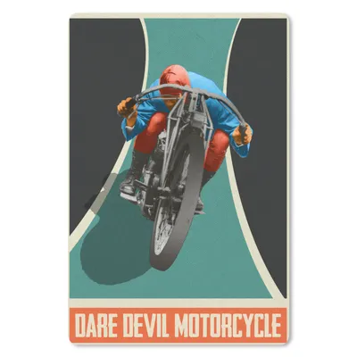 Produktbild von MuchoWow® Mauspad Mousepad Mancave - Motorrad - Vintage - Zitate 18x27 cm - Mousepads - Maus Mat - Pad - Mausunterlage