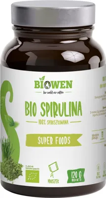 Image de BIOWEN Poudre de spirulineMétabolisme Protéine Algues 120 g