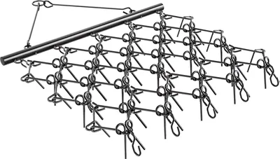 Immagine prodotto di Erpice da prato Erpice da campo Trascinatore Rastrello da prato ATV 178x147x11 cm