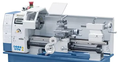 Produktbild von Leitspindel Drehmaschine 200x400mm 800W 230V Drehbank Tischdrehmaschine ohne Digitalanzeige