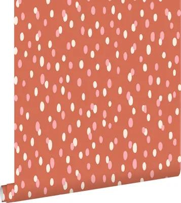 Immagine prodotto di ESTAhome carta da parati puntini arancione 50 x 900 cm