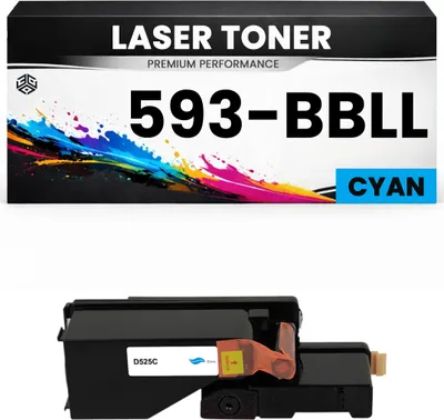 Produktbild von Toner kits kompatibel für Dell 593-BBLL E525W in Cyan