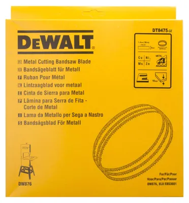 Produktbild von DEWALT Bandsägeblätter für DW876
