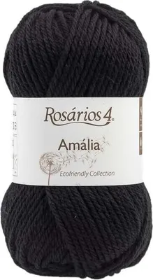 Produktbild von Rosários 4 Amália 19 Black Strickgarn