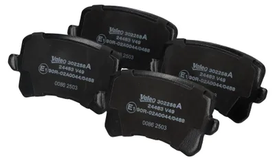 Produktbild von VALEO Bremsbeläge Satz Hinten für VW TIGUAN (5N) 302258A