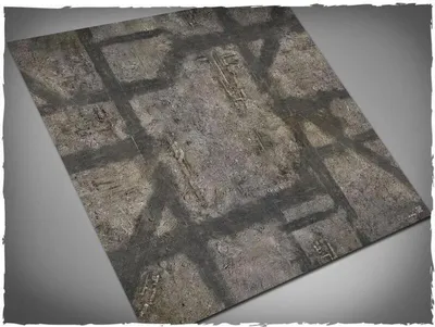 Image de Tapis de jeu en tissu Titanicus 122 x 122 cm pour jeux de société et wargames