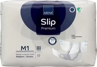 Image de Abena Slip Premium 1 Medium - 1 paquet de 26 protections