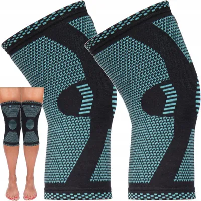 Produktbild von Fit4med | Kniebandage - Größe L - 2 Stück - Optimale Unterstützung - Stabilisator