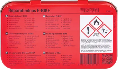 Zdjęcie produktu dla Zestaw do naprawy opon Simson do rowerów elektrycznych