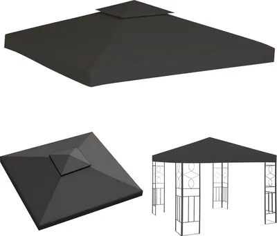 Obrázok produktu pre SWANEW Náhradná strešná plachta na altánok Pavilón Strešný kryt 3x3M