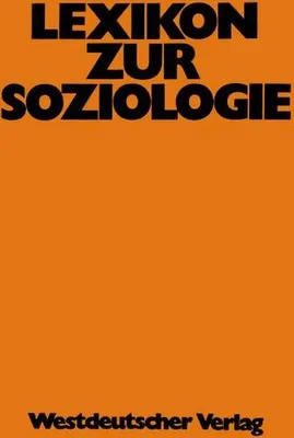 Produktbild von Lexikon zur Soziologie