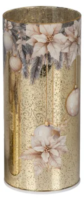 Produktbild von formano LED Deko-Licht drehend Glas mit Timer 20 cm 6h/18h Weihnachten