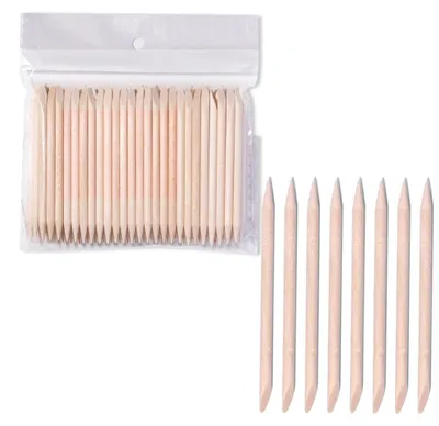 Produktbild von Set mit 100 Stäbchen für Maniküre- und Pedikürebehandlungen