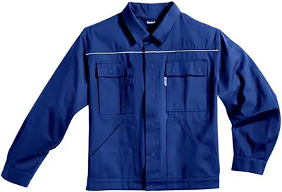Produktbild von uvex Arbeitsjacke extra blau, kornblau Gr. 40, 42