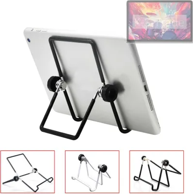 Produktbild von K-S-Trade Tablet-Ständer Tablet-Halterung Tablet-Aufsteller kompatibel mit Lenovo Tab Plus faltbarer Tischständer Tablet Halterung