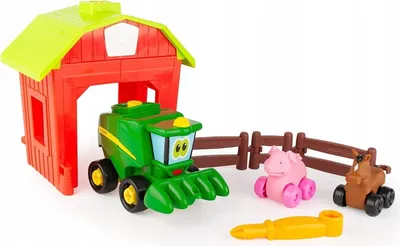 Zdjęcie produktu dla John Deere Kids - Zbuduj przyjaciela - Kombajn Corey