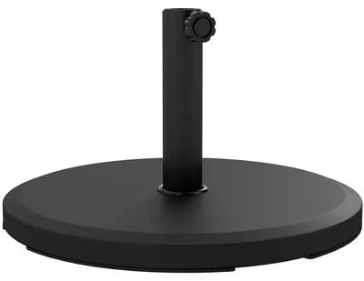 Produktbild von Outsunny Sonnenschirmständer aus Zement 13kg Schirmständer, Rund Schirmhalter