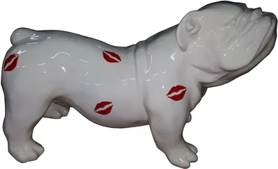 Image de Figure abstraite colorée Figures chien jardin sculpture Statue Décoration