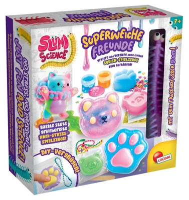 Immagine prodotto di Lisciani - Slum Science - Kit scientifico per bambini dai 7 anni - Set per creare slime