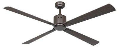 Produktbild von Energiespar Deckenventilator mit Fernbedienung Eco Neo III 152 cm Bronze Flügel Nussbaum / Kirschbaum