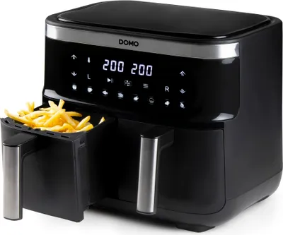 Obrázek produktu pro Dvojitá horkovzdušná fritéza - digitální - DOMO DO537FR