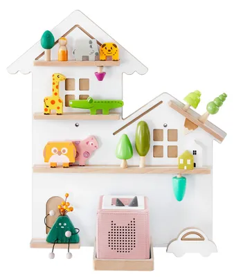 Produktbild von SONGMICS Regal für Toniebox, Wandregal für 35 Figuren, Kinderregal