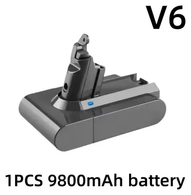 Produktbild von Akku - V6-Ersatzakku - 21,6 V - 4,8/6,8/9,8/12,8 Ah - Li-Ionen - Kompatibel mit DC62, DC59, DC58, SV03, SV04, SV09 - Nur Akku - Pflaume