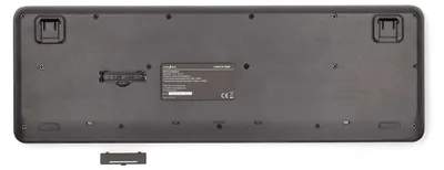 Produktbild von Nedis Maus und Tastatur-Set - Wireless - Maus- und Tastaturverbindung: USB - 800 / 1200 / 1600 dpi - Einstellbar DPI - QWERTZ - DE-Layout