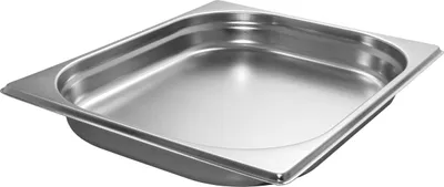 Produktbild von AcMax GN 1/2 Gastronormbehälter GN Behälter Edelstahl 2,5 Liter Tiefe 40 mm Gastronorm