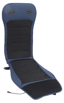 Image de Coussin de siège auto rafraîchissant 12V/24V, confortable, avec réglage de la vitesse, compatible avec la plupart des voitures, SUV et camions