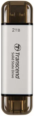 Produktbild von Transcend ESD310, 2 TB, 1050 MB/s, Silber