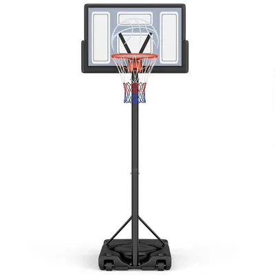 Obrázek produktu pro Venkovní nastavitelný basketbalový koš M021A-2, přenosný, černý
