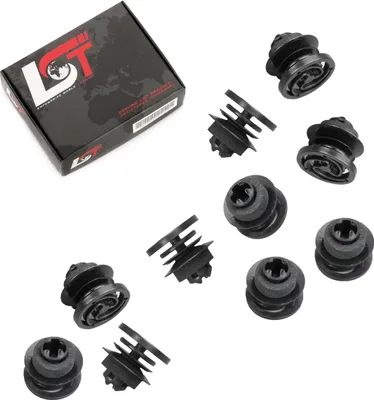 Produktbild von 10x Für Audi TT Türverkleidung Türpappen Befestigung Clips