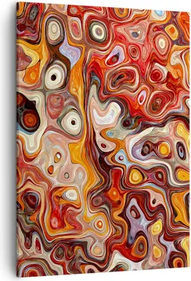 Produktbild von Bild auf Leinwand - Leinwandbild - Einteilig - Abstraktion modern - 50x70cm - Wand Bild - Wanddeko - Wandbilder - Leinwanddruck - Wanddekoration - Leinwand bilder - Wandbild - PA50x70-3859