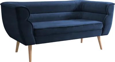 Produktbild von MIRJAN24 Sofa Bal 2, Polstersofa mit Wellenfeder, Holzfüße, Wohnzimmer Kollektion (Farbe: Kronos 09)