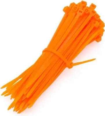 Obrázek produktu pro Samosvorné pásky 100/2,5 mm oranžové 100 ks