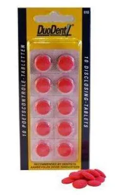 Productafbeelding van Duodent Poetscontrole (10 tabletten)