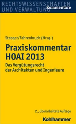 Produktbild von Praxiskommentar HOAI 2013