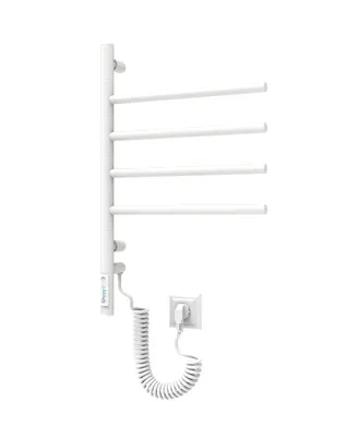 Zdjęcie produktu dla ELNA Vertical 4 Grzejnik łazienkowy elektryczny ruchome przęsła 57W 62x40 cm biały