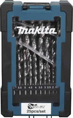 Image de Makita Jeu de forets HSS-G D-78368 25pcs