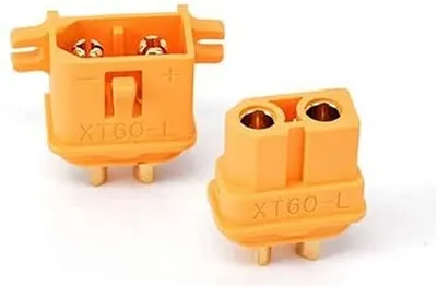 Produktbild von 5 Paare XT60L Hochwertige Stecker, Männlich-Weiblich mit Schutzhülle, Steckverbinder für RC Modellbau LiPo Batterien