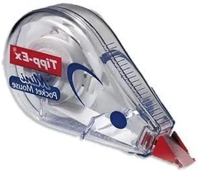Productafbeelding van Correctie Tape Roller - Wegroller - Fouten Corrigeren - Compact Ontwerp - 5mm x 5m - Wit